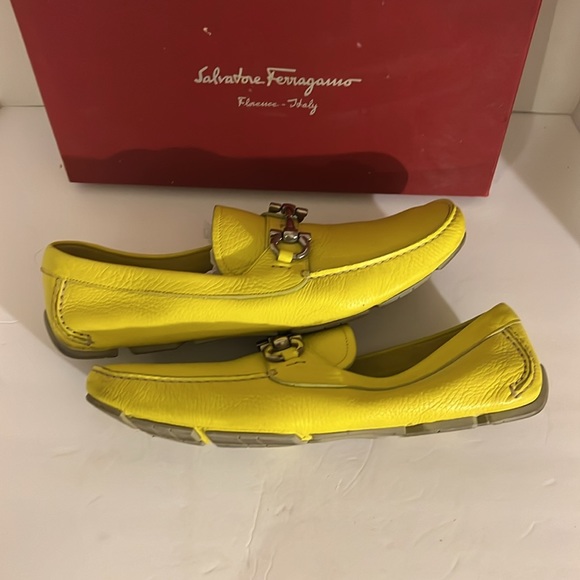Rubber sole yellow casual Ferragamo main image 6